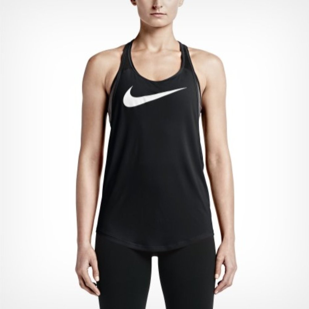 Nike Dri-Fit All Over Mesh Loose Fit Racer Back Tank S
